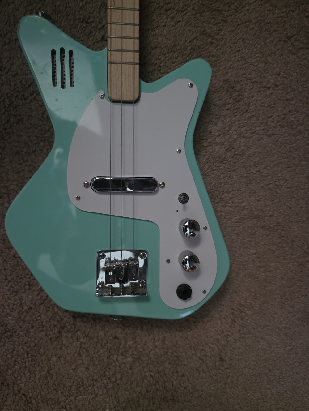Seafoam Electric Guitar with Maple Neck
